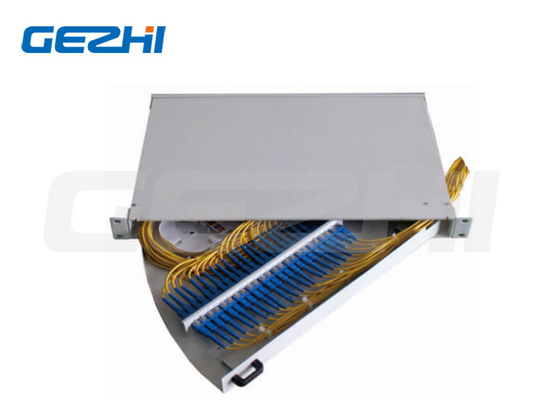 19' 1U bên kéo ra rack Mount Fiber Optic Patch Panel
