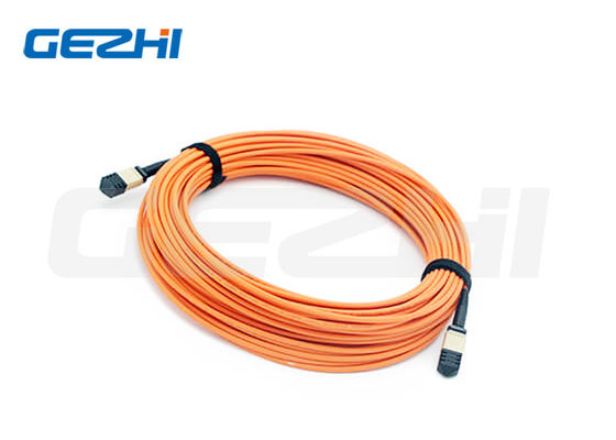 24F MPO (Nữ) - MPO (Nữ) 3.0mm LSZH Cáp cáp quang / cáp thân