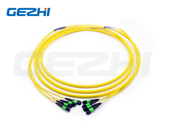48F MPO (Nữ) - MPO (Nữ) 3.0mm LSZH Cáp cáp quang / Cáp thân