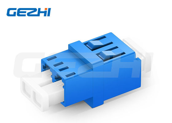 LC/UPC đến LC/UPC Duplex OS2 Fiber Optic Adapter với áo khoác gốm và không có công cụ để giảm lỗ chèn ≤0.2dB