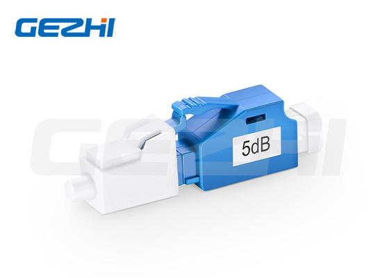 LC / UPC đơn chế độ Fiber Attenuator 5dB cố định nam nữ