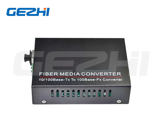 LC Connector Single Mode Fiber Converter Netaxcess 10 / 100Base TX To 100Base FX Với cổng SFP / Rj45