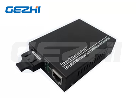 Bộ chuyển đổi phương tiện truyền thông đơn chế độ 1310nm 10 100 1000base Tx To 1000base Fx Sm Duplex Sc