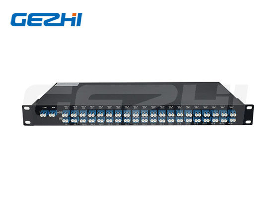 1U Rack Mount 40CH AAWG DWDM Mux Demux Module với khoảng cách kênh 100GHz và đầu nối LC / UPC