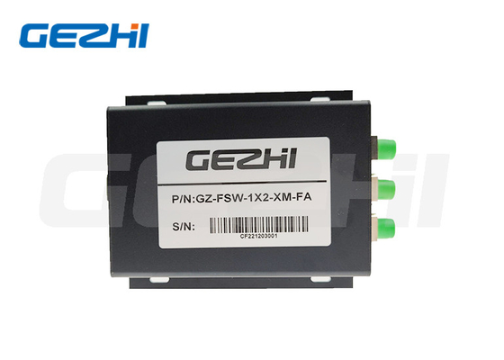 RS-232 Kiểm soát 1x2 Mô-đun chuyển mạch quang học cơ học 850nm Chuyển mạch quang học