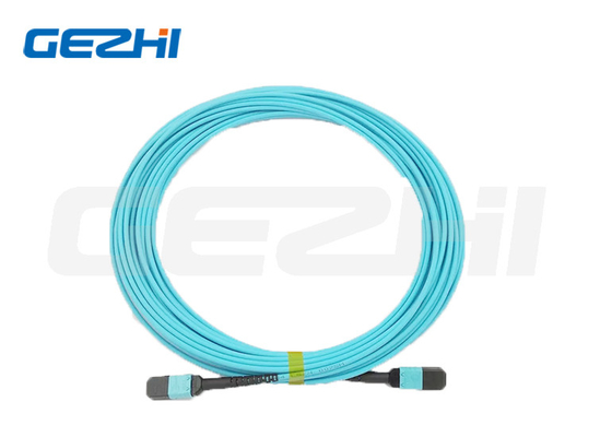 Cáp Gezhi MPO 12 sợi loại B Multimode OM4 Fiber Patch Cord