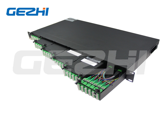 144 Core 1U Rack Mount MPO-LC/APC Mô hình đơn Tải quang ODF