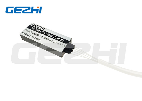 1x4 Fiber MEMS Optical Switches Module Micro Electro Mechanical System Switch với đầu nối SC / UPC