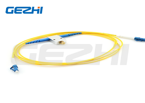 Chế độ đơn 0-60dB SC LC UPC trực tuyến Inline VOA Variable Fiber Optic Attenuator