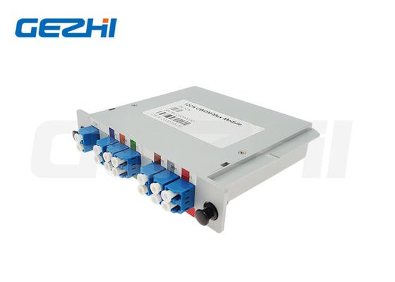 Thiết bị sợi quang 12CH MUX 1260-1620nm Fiber CWDM Cassette Module với Adapter LC UPC