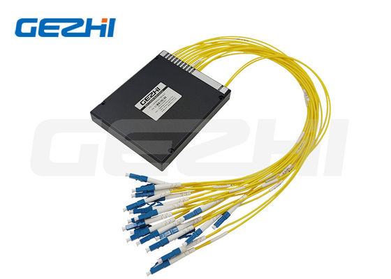 8CH CWDM Mux Demux ABS Module với bước sóng 1470-1610nm, suy hao chèn thấp và cách ly cao