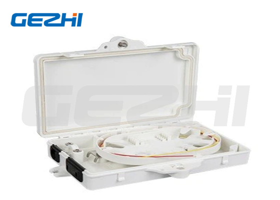 1 * 2 Mini loại Splitter 2 lõi sợi quang kết thúc hộp với 25KG Adapter Capacity 2pcs