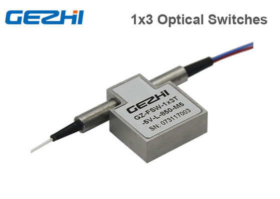 Thiết bị chuyển mạch sợi quang 1x3 hai chiều không Latching