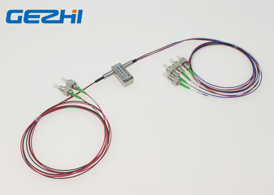 1550nm 1 mét FC / APC Dual 2x4 Cáp quang