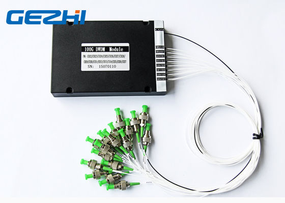 FC APC Sợi đơn 100Ghz C371x16 CH Thụ động DWDM Mux