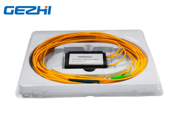 Truyền 1550nm Reflction 1x2 Cổng Mô-đun FWDM