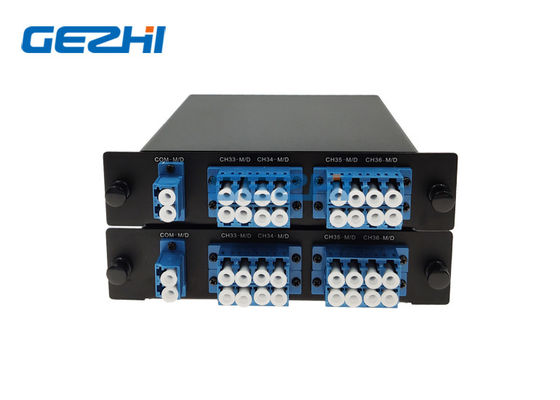 Hai sợi quang kép 8 chiều C28 quang DWDM Mux Demux