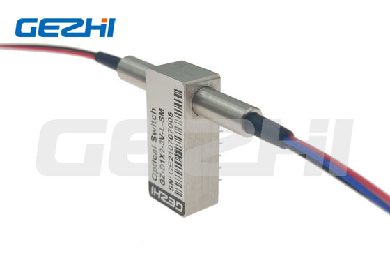 Công tắc quang cơ học D1x2 Công tắc chuyển tiếp kép LC UPC 1650nm